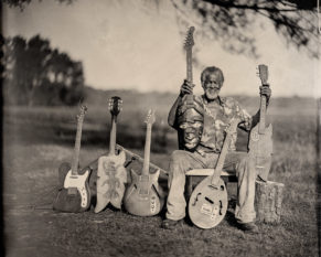 Freeman Vines and His Hanging Tree Guitars, No. 1